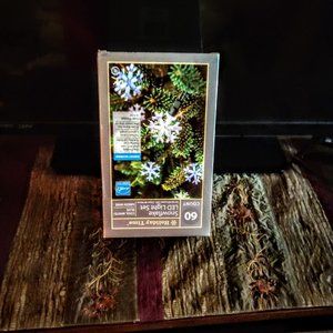 Beautiful Snowflake LED Lights (60 count) - NWOT
